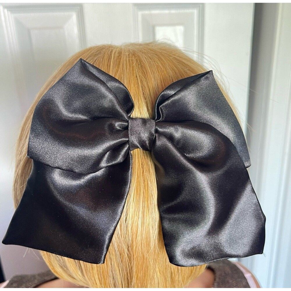 New Coquette black hair bow for women and girls - Picture 2 of 10